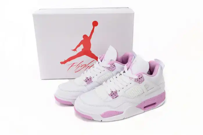 Rep Kickmax Jordan 4 Retro White Pink CT8527-116 0129