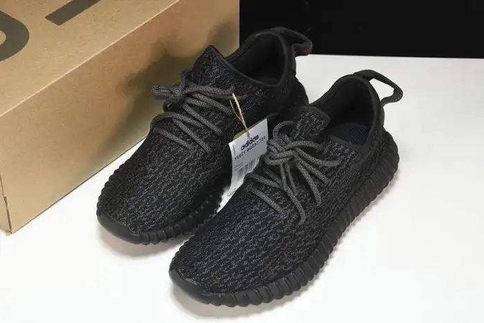 Rep Kickmax Adidas Yeezy Boost 350 Pirate Black (2022 2023) BB5350 0131