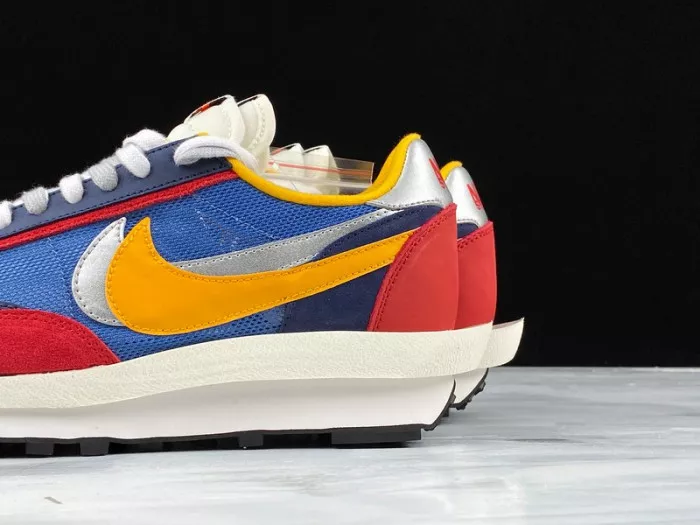 Cheap Kickmax Sacai x Nike LDWaffle Trainer Varsity Blue Varsity Red BV0073-400 0117