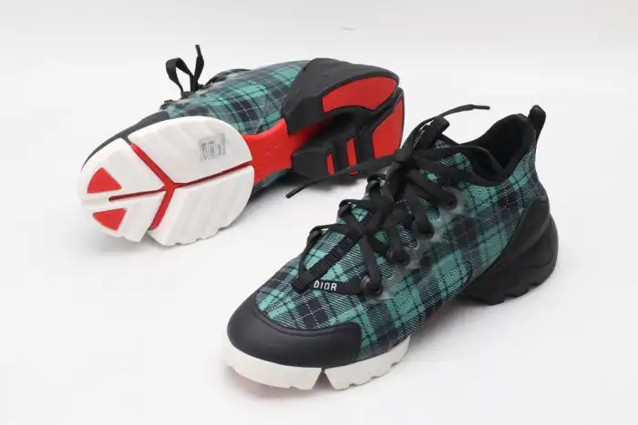 Cheap Kickmax DR-CONNECT GREEN PLAID 0128