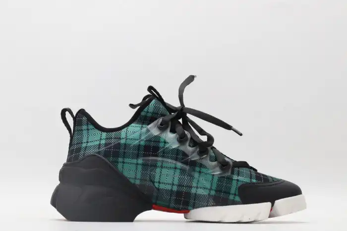 Cheap Kickmax DR-CONNECT GREEN PLAID 0128