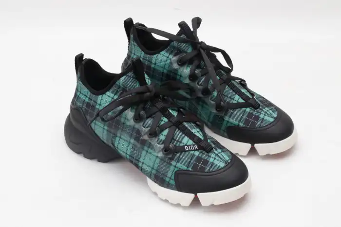 Cheap Kickmax DR-CONNECT GREEN PLAID 0128