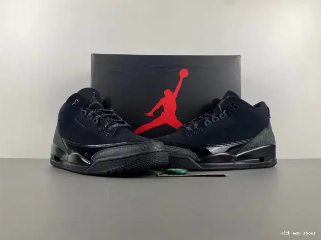 Rep Kickmax 3 Cat CT8532-001 Air Jordan Black 0210