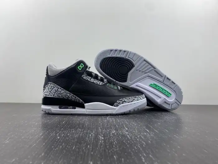 Cheap Kickmax Air Jordan 3 Green Glow CT8532-031 0203