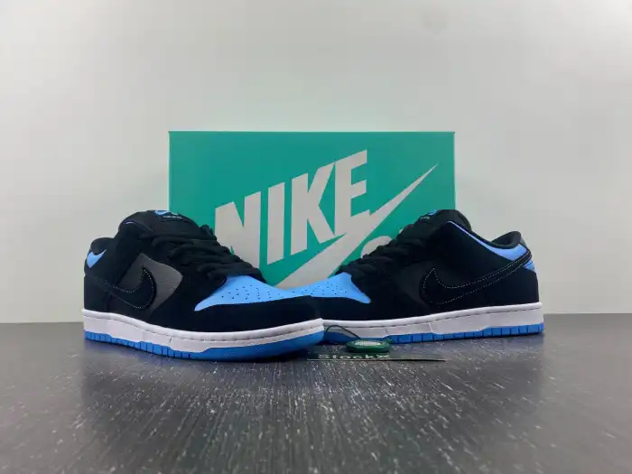 Rep Kickmax Nike Dunk SB Low Black University Blue 304292-048 0206