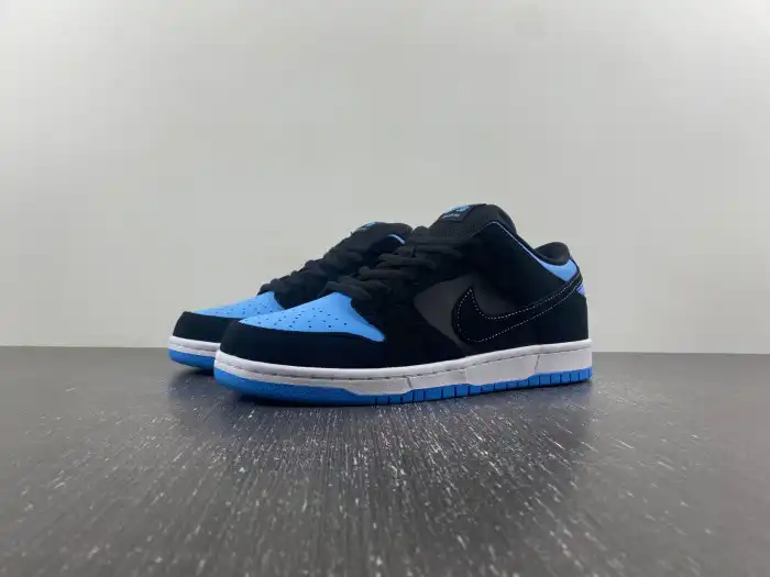 Rep Kickmax Nike Dunk SB Low Black University Blue 304292-048 0206