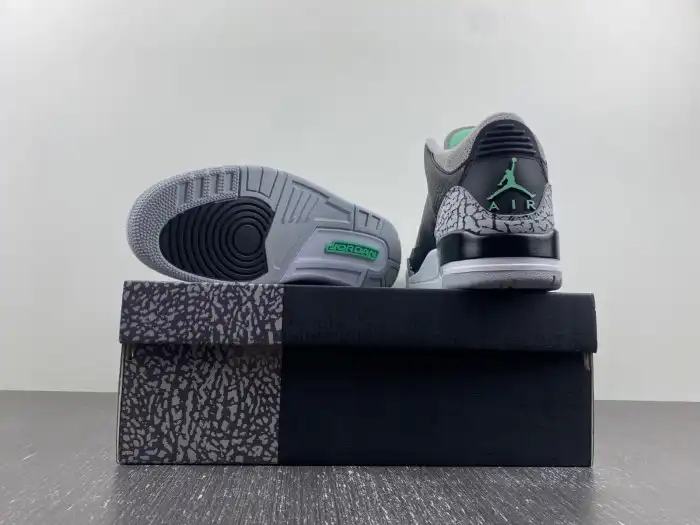 Cheap Kickmax Air Jordan 3 Green Glow CT8532-031 0203