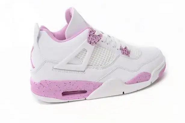 Rep Kickmax Retro Jordan 4 White Pink CT8527-116 0218