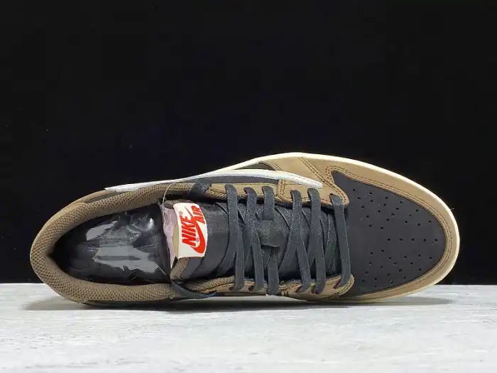 Rep Kickmax Travis Scott x Air Jordan 1 Low OG SP Dark Mocha CQ4277-001 0203