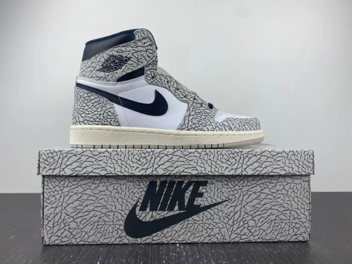 Rep Kickmax Air Jordan 1 High OG White Cement DZ5485-052 0203