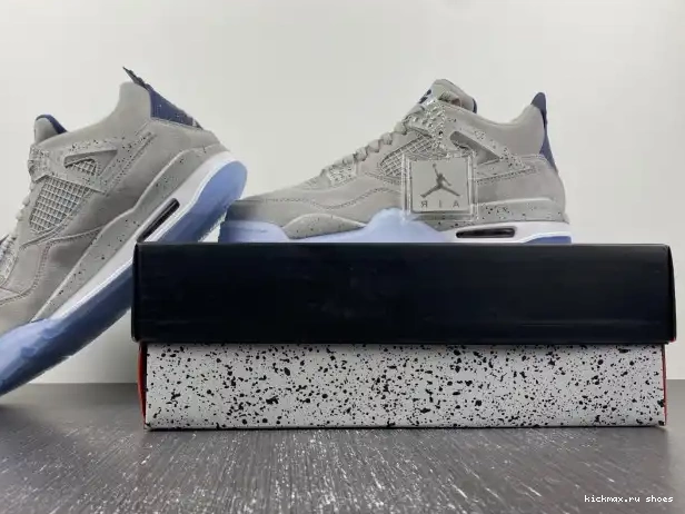 Rep Kickmax 4 Jordan AJ4-1043505 Retro (PE) Georgetown 0226