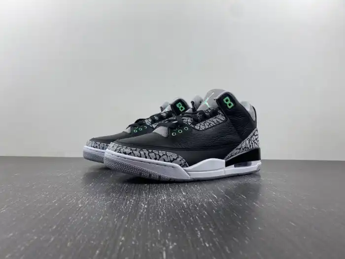 Cheap Kickmax Air Jordan 3 Green Glow CT8532-031 0203