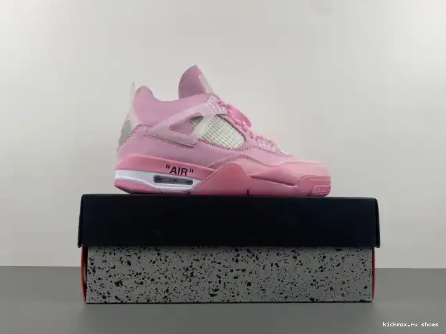 Cheap Kickmax OFF-WHITE 4 JORDAN X PINK 0207