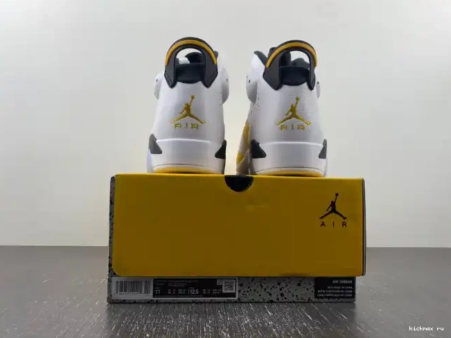 Rep Kickmax Air Jordan 6 Yellow CT8529-170 Ochre 0217