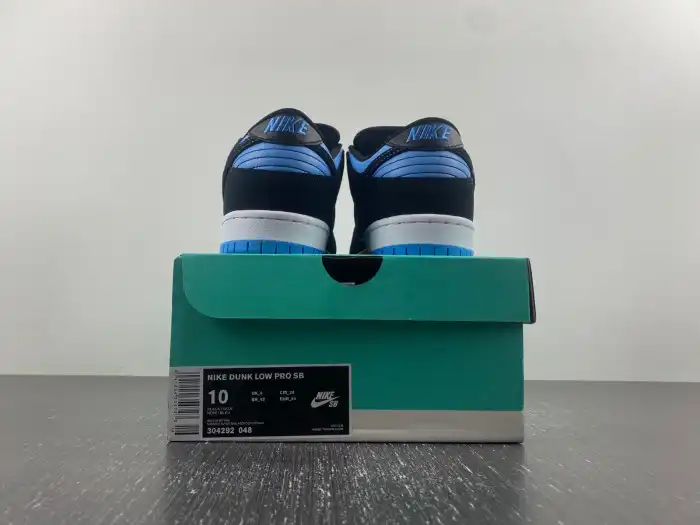 Rep Kickmax Nike Dunk SB Low Black University Blue 304292-048 0206