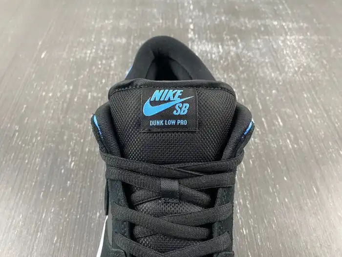 Rep Kickmax Nike Dunk SB Low Black University Blue 304292-048 0206