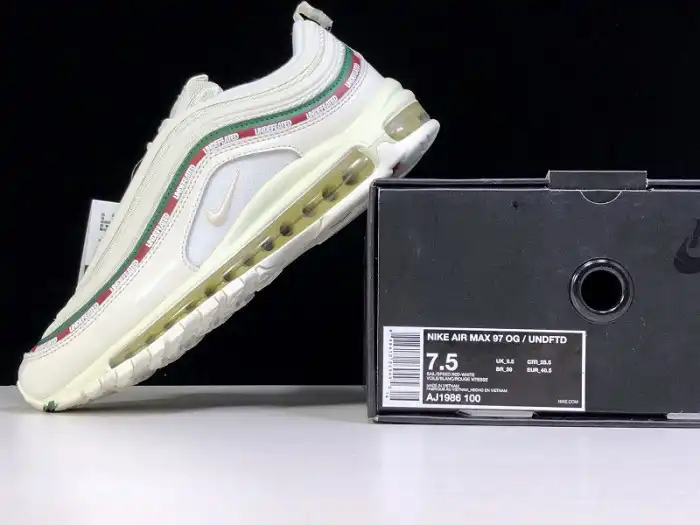 Rep Kickmax Nike Air Max 97 UNDFTD White AJ1986-100 0206