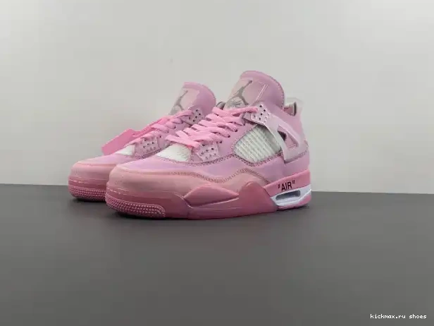 Cheap Kickmax OFF-WHITE 4 JORDAN X PINK 0207