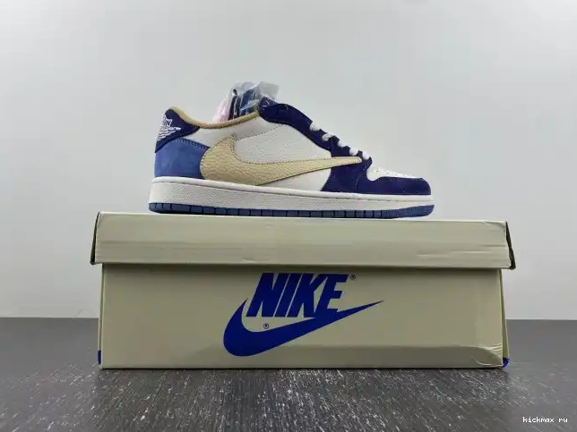 Cheap Kickmax 1 AIR DM7866-808 X TRAVIS JORDAN SCOTT CUSTOM 0320