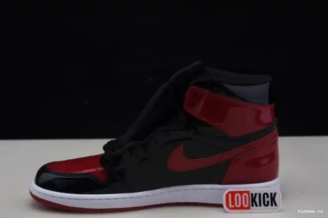 Cheap Kickmax OG Patent Air Jordan 1 High Bred 555088-063 0321
