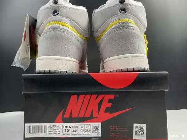 Rep Kickmax Smoke Switch Light 1 CW6576-100 High Air Jordan 0321