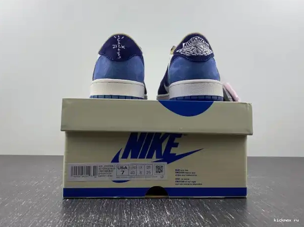 Cheap Kickmax 1 AIR DM7866-808 X TRAVIS JORDAN SCOTT CUSTOM 0320