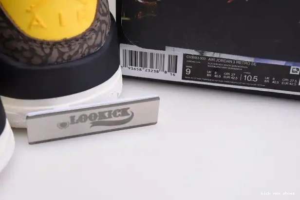 Rep Kickmax Retro SE Instinct Animal 2.0 - CV3583-003 Jordan Air 3 0317