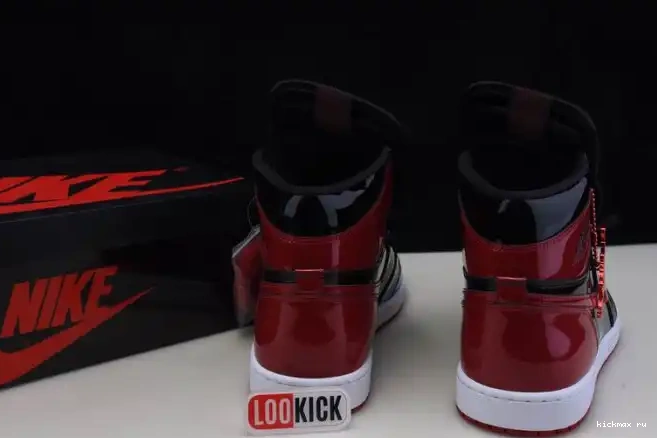 Cheap Kickmax OG Patent Air Jordan 1 High Bred 555088-063 0321