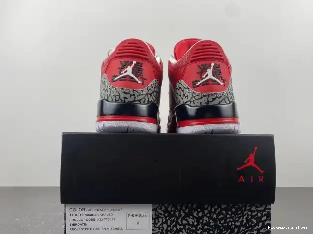 Rep Kickmax Grateful Air 3 Jordan Retro DJ AJ3-770438 Khaled 0318