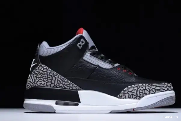 Cheap Kickmax Air Cement 3 854262-001 Jordan Black 0317