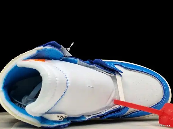Cheap Kickmax Blue UNC Air Off-White 1 Powder AQ0818-148 Jordan 0316