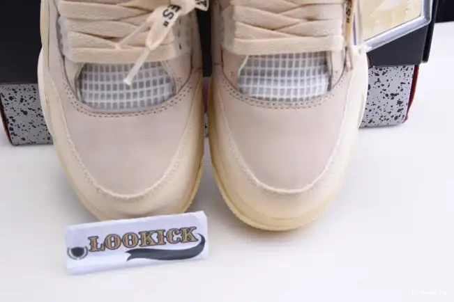 Rep Kickmax Off-White Sail x CV9388-100 Jordan 4 Air 0318
