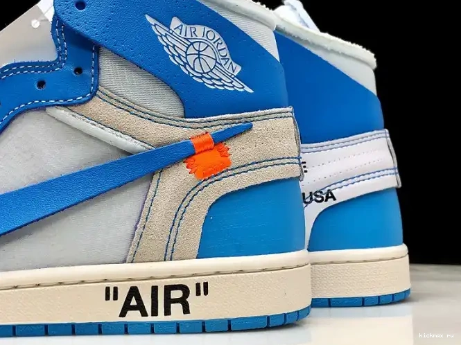 Cheap Kickmax Blue UNC Air Off-White 1 Powder AQ0818-148 Jordan 0316