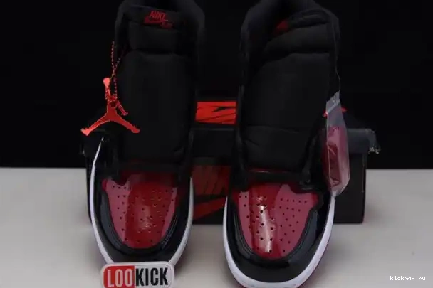 Cheap Kickmax OG Patent Air Jordan 1 High Bred 555088-063 0321
