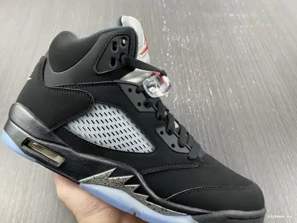 Rep Kickmax Metallic (2016) Jordan 5 Retro 845035-003 Black 0322