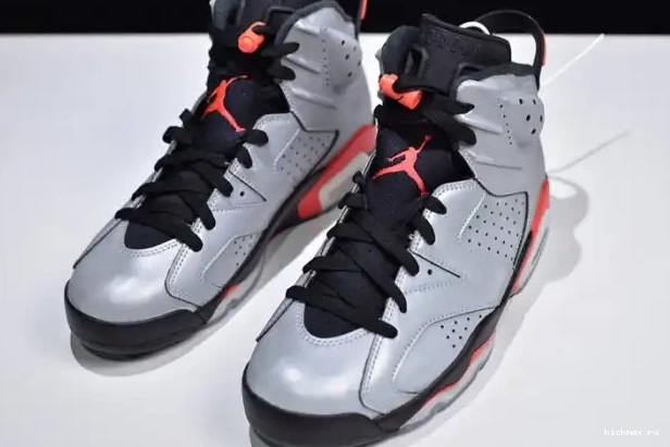 Rep Kickmax Reflective JSP Air CI4072-001 Infrared 3M Jordan 6 0316