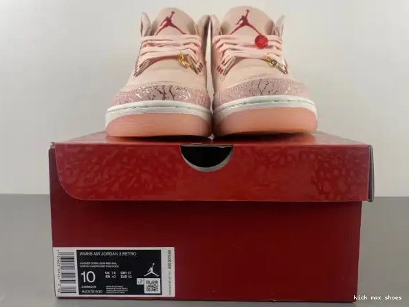 Rep Kickmax (W) Valentines Air Day Jordan 3 HJ0178-600 0320