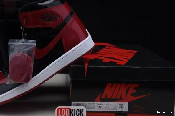 Cheap Kickmax OG Patent Air Jordan 1 High Bred 555088-063 0321