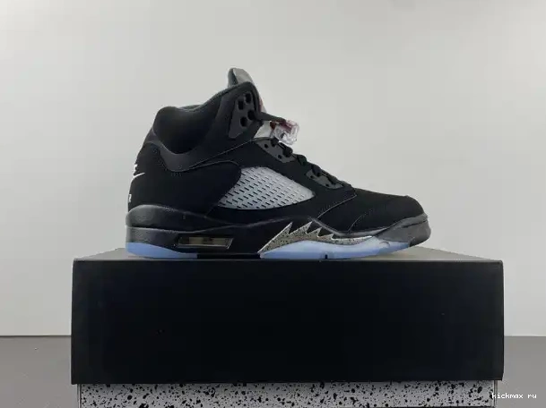Rep Kickmax Metallic (2016) Jordan 5 Retro 845035-003 Black 0322