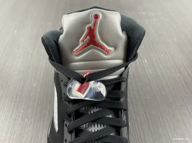 Rep Kickmax Metallic (2016) Jordan 5 Retro 845035-003 Black 0322