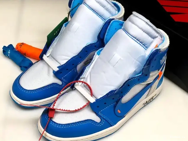 Cheap Kickmax Blue UNC Air Off-White 1 Powder AQ0818-148 Jordan 0316