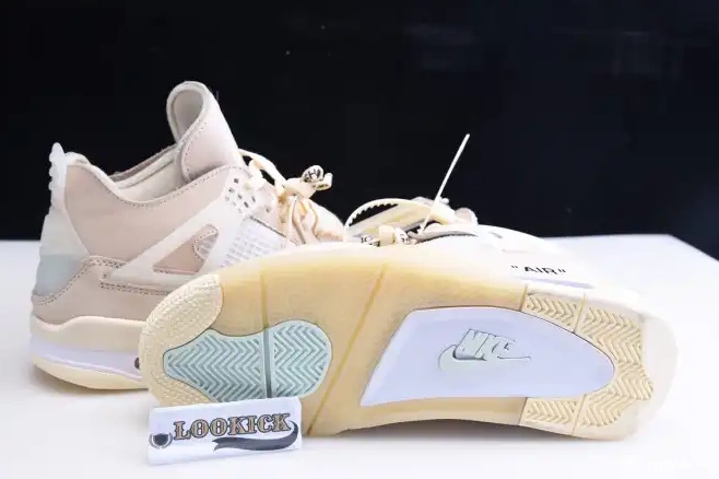 Rep Kickmax Off-White Sail x CV9388-100 Jordan 4 Air 0318