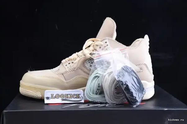 Rep Kickmax Off-White Sail x CV9388-100 Jordan 4 Air 0318