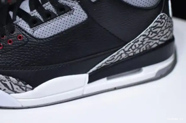Cheap Kickmax Air Cement 3 854262-001 Jordan Black 0317