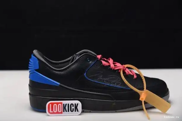 Cheap Kickmax DJ4375-004 Jordan Off-White Blue Low 2 Retro SP Black 0317