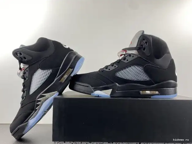 Rep Kickmax Metallic (2016) Jordan 5 Retro 845035-003 Black 0322