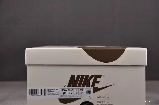 Rep Kickmax x 1 Velvet DM7866-202 Jordan OG Travis Air Low Brown Scott 0322