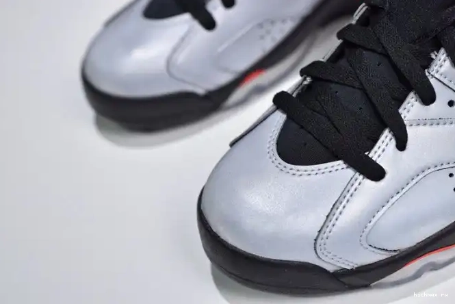 Rep Kickmax Reflective JSP Air CI4072-001 Infrared 3M Jordan 6 0316