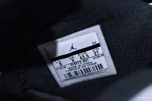Rep Kickmax Reflective JSP Air CI4072-001 Infrared 3M Jordan 6 0316