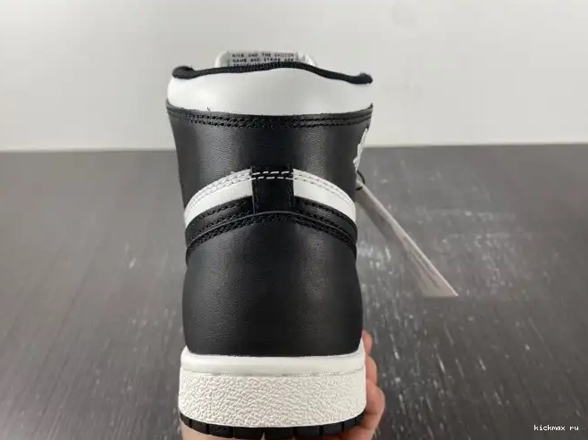Cheap Kickmax 1 85 BQ4422-001 High White Jordan Retro (2023) Black 0319